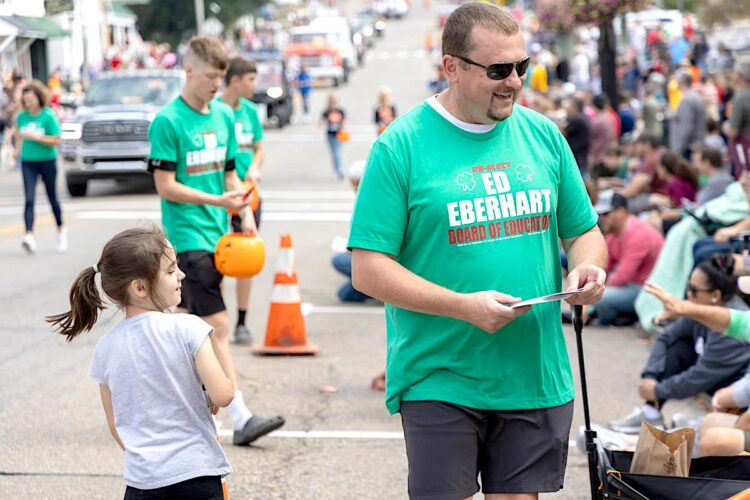 Eberhart Serves Barnesville as Minister and School Board Member